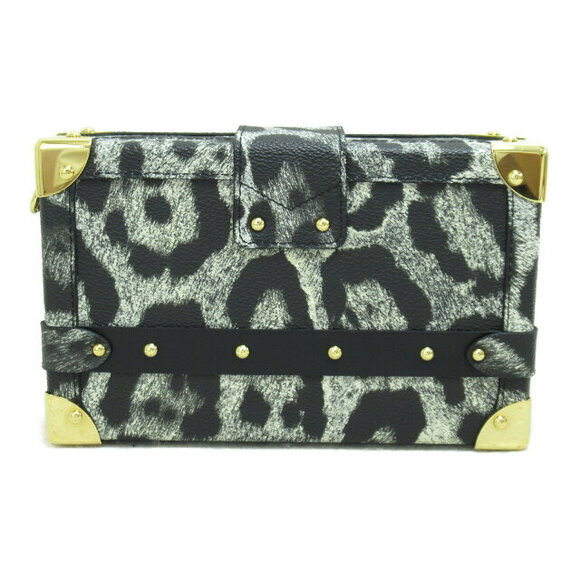 Louis Vuitton Malle Shoulder Bag Canvas Black White - Picture 3 of 10